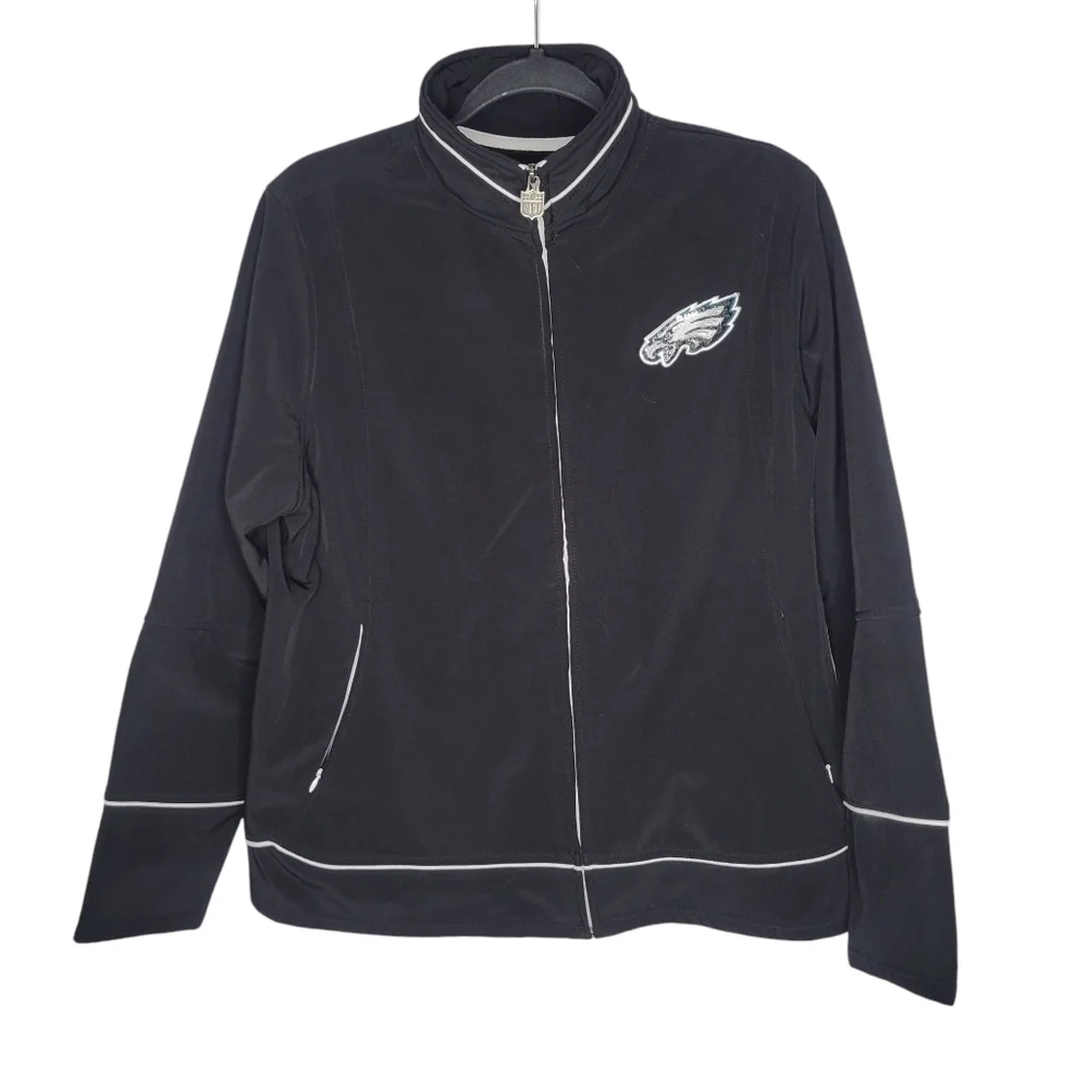 Vintage Y2K Philadelphia Eagles NFL Pro Line Rhinestone Womens Jacket Size M